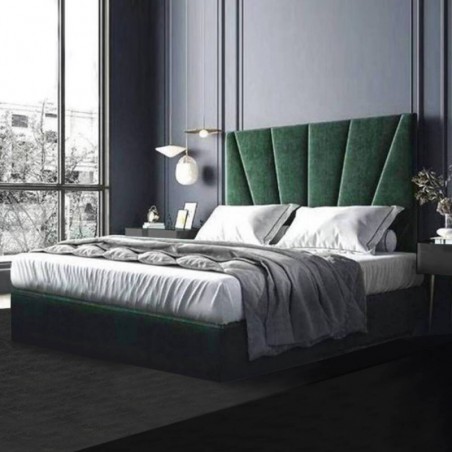 Cama Estofada de Casal Las Vegas + Colchão Opc.