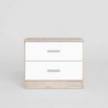 Pack 2 Mesas de Cabeceira Couple Sahara/ Branco Matte