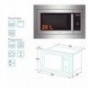 Microondas de Encastre Edesa 20L EMW-2020 IG-X