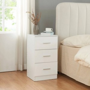 Mesa de Cabeceira 3 Gavetas Atlanta