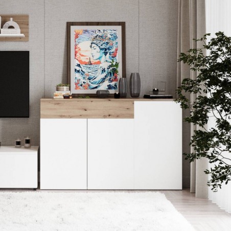 Aparador 3 Portas + 2 Gavetas Rebeca