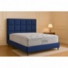 Cama Estofada Casal Luna 2 (c/ Estrado + Sistema Elevatório) + Colchão Opc.
