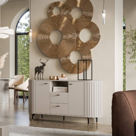 Aparador ZANTE com 2 portas e 2 gavetas (150x81x40)