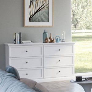 Cómoda 6 Gavetas Lucca