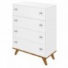 Cómoda 4 Gavetas Falco