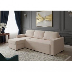 Sofá 2L + Chaise Long c/ Cama Block (215x160cm)