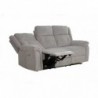 Sofá 3 Lugares Relax c/ Mecanismo Elétrico Keler (209x96cm)