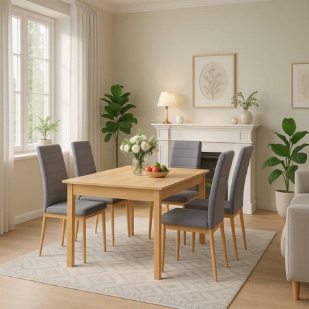 Mesa de Jantar Extensível Sforza (120/180x80x75cm)