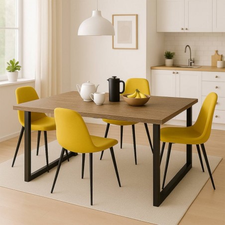 Mesa de Jantar Fixa Taylor (140x90x75cm)