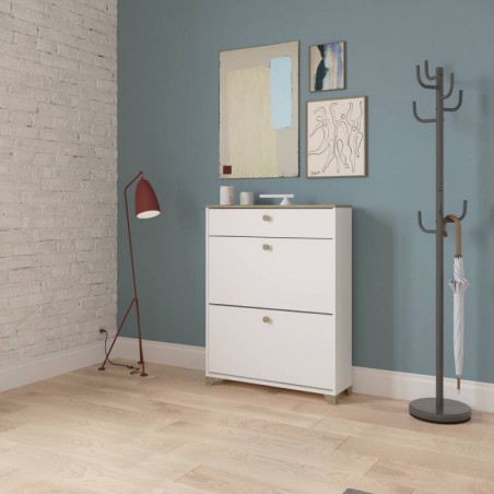 Sapateira 2 Portas + 1 Gaveta Izzy