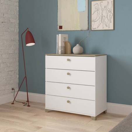 Cómoda 4 Gavetas Izzy