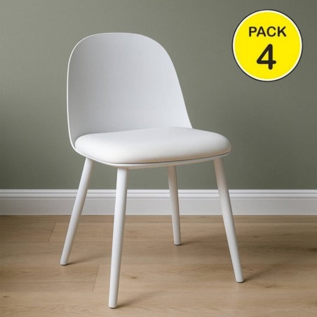Pack de 4 Cadeiras Ewing