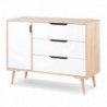 Cómoda 1 Porta + 3 Gavetas Sofie