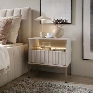 Mesa de Cabeceira Sento (c/ Luz LED)