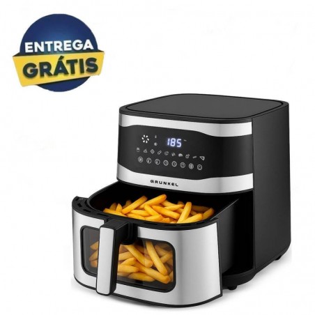 AirFryer 9L Grunkel MAXISTEELFRYER c/ Painel Digital Multifuncional