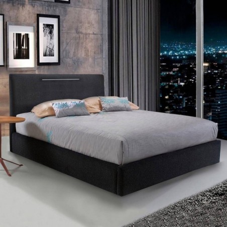 Cama Estofada Romana + Colchão Opc.