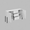 Aparador 2 Portas + 3 Gavetas Jukon 150cm