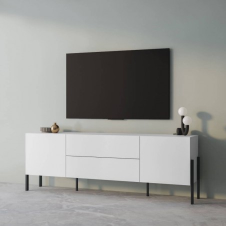 Base Tv 2 Portas + 2 Gavetas Jukon