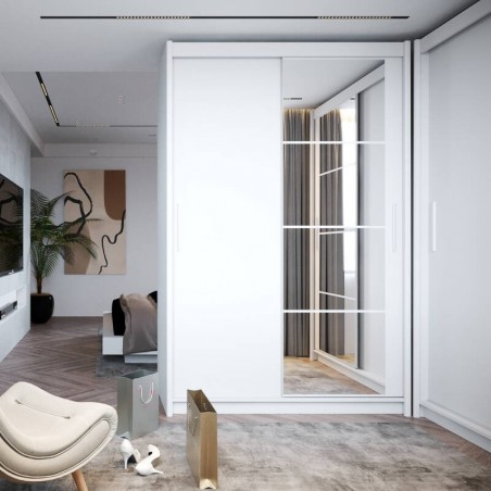 Roupeiro 2 Portas de Correr Kario (140cm)