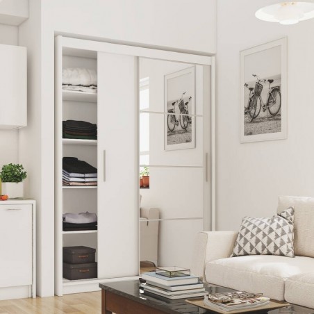 Roupeiro 2 Portas de Correr Kario (160cm)