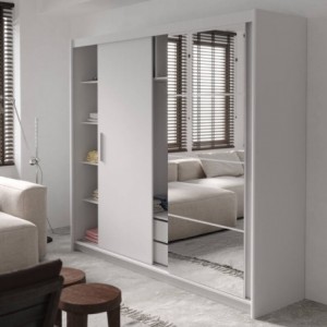 Roupeiro 3 Portas de Correr Kario (240cm)