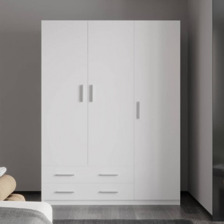 Roupeiro 3 Portas + 2 Gavetas Mupo