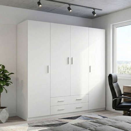 Roupeiro 4 Portas + 2 Gavetas Mupo