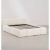 Cama Estofada Jolcem c/ Estrado, Sistema Elevatório e Baú Inc + Cochão Opc.