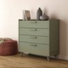 Cómoda 4 Gavetas Scandi
