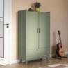 Roupeiro 2 Portas + 1 Gaveta Scandi