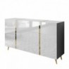 Aparador 2 Portas + 3 Gavetas Onyx
