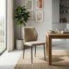 Pack Mesa de Jantar Odivelas + 4 Cadeiras Preston (Beige)
