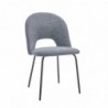 Pack Mesa de Jantar Coimbra + 4 Cadeiras Baltic (Cinza)