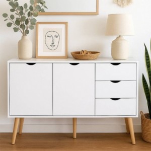 Aparador 2 Portas + 3 Gavetas Fiano