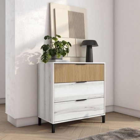 Cómoda 3 Gavetas Arlés
