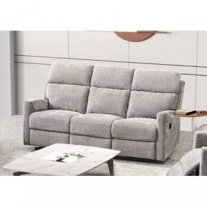 Sofá 3 Lugares Relax c/ Mecanismo Manual Ten (181x92cm)