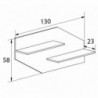Estante Completa Chellen 8 (c/ Luz LED)