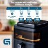 Airfryer 6L Grunkel LIGHTFRYER c/ Painel Digital Multifuncional