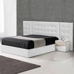 Cama Estofada de Casal Armani XL (Cabeceira Longa) Cama Estofada de Casal Armani XL (Cabeceira Longa)