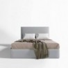 Cama Estofada Havana + Colchão Opc.