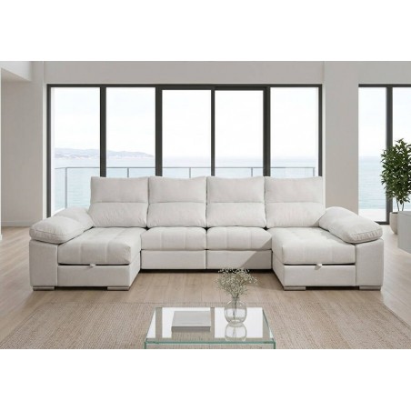 Sofá Dupla Chaise c/ Cama Gala (334x170cm)