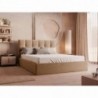Cama de Casal Estofada Samba + Colchão Opc