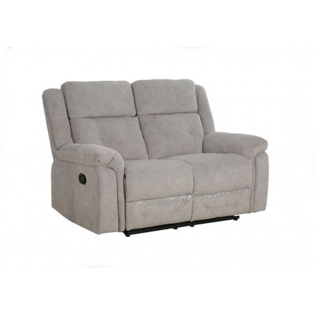 Sofá 2 Lugares Relax c/ Mecanismo Manual Keler (152x96cm)