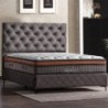 Cama Estofada Casal Memolux (c/ Estrado + Sistema Elevatório) + Colchão Opc.