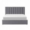 Cama Estofada Delmonte c/ Estrado e Sistema Elevatório Inc. + Colchão Opc.