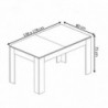 Mesa de Jantar Extensível Mira