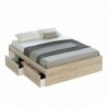 Pack Quarto Completo Alaya/Kendra + Estrado + Colchão Premium 17HR (190x150cm)