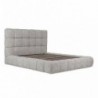Cama Estofada Charme c/ Sist. Elevatório e Baú Incluído. + Colchão Opc.