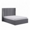 Cama Estofada Neuza c/Led + Colchão Opc.