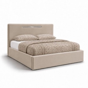 Cama Estofada Romana + Colchão Opc.